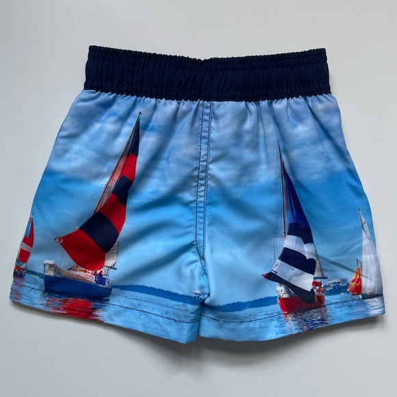 Shade Critters Boys Rash Guard Set - Sailboats - 6-12M - Picture 8 of 11